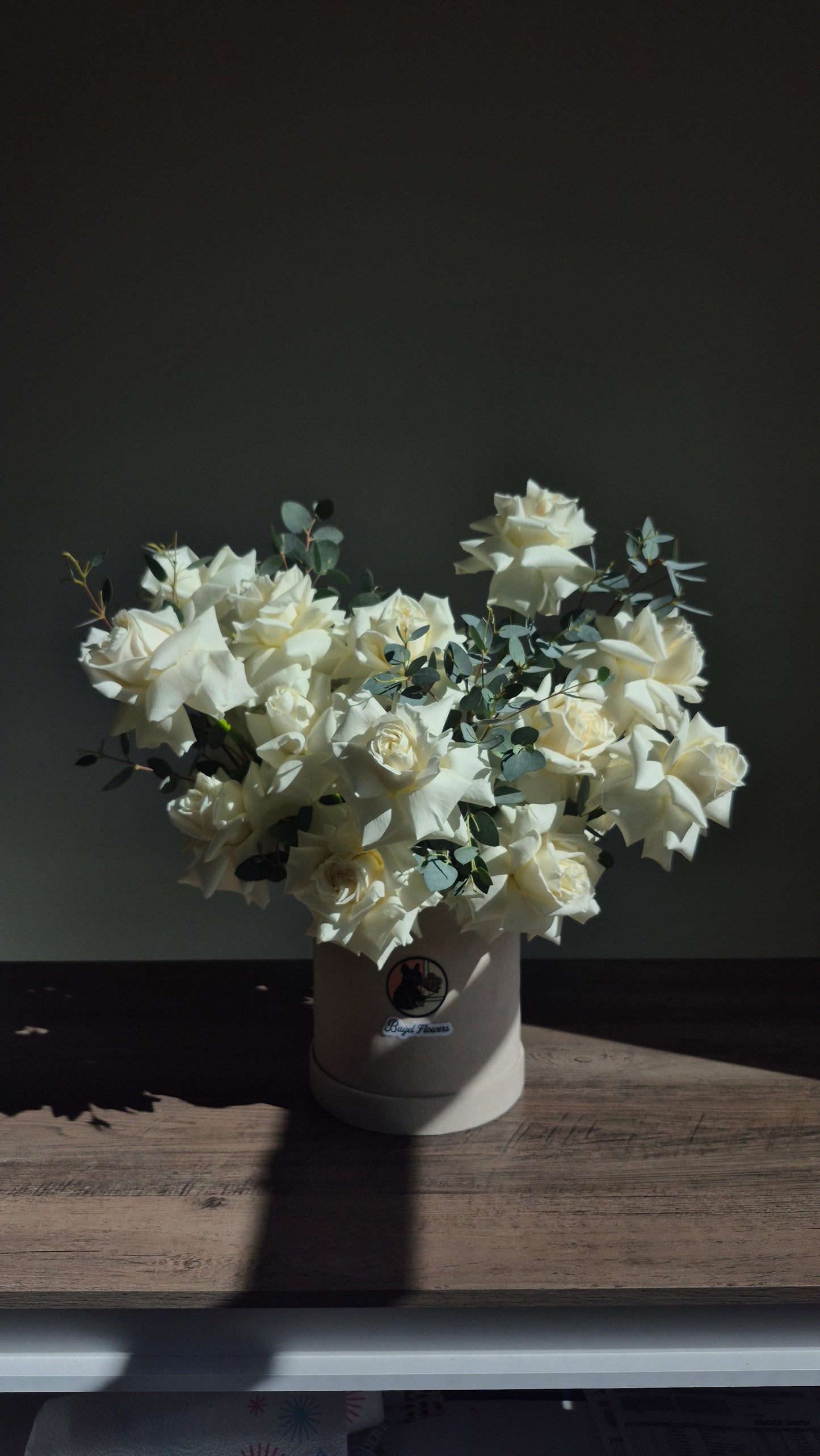 Basket "Mystic Garden" French Roses