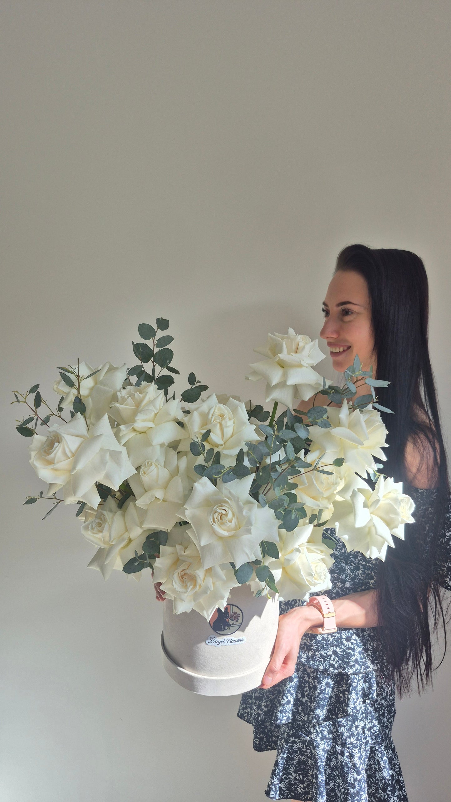 Basket "Mystic Garden" French Roses
