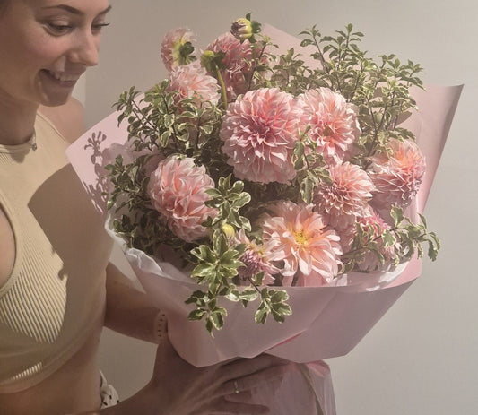 Bouquet "Garden Harvest" Dahlias