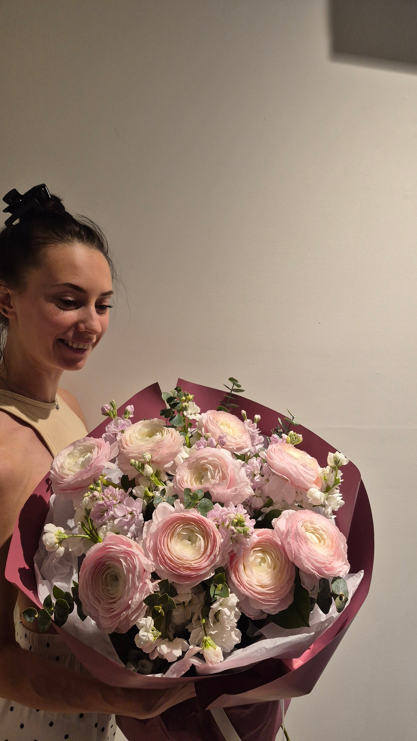 Bouquet "Quiet Bloom" Ranunculus