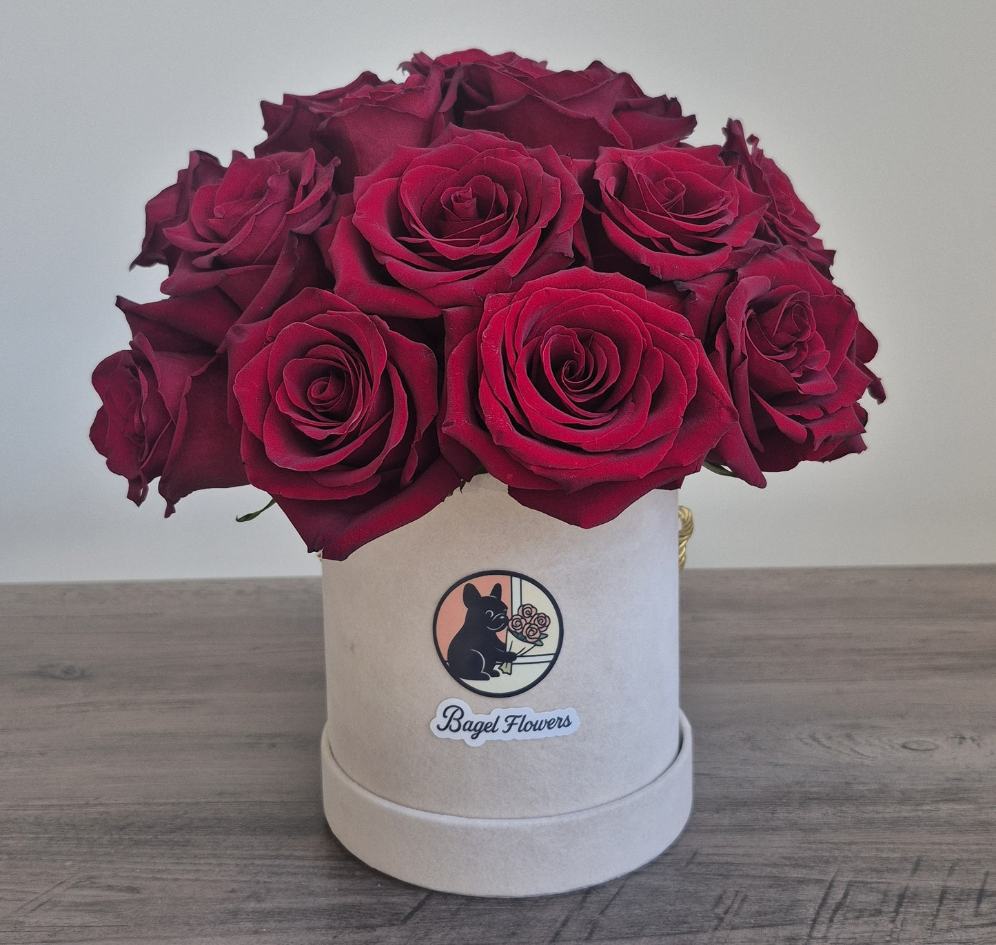 Basket "Love Capsule" Red Roses
