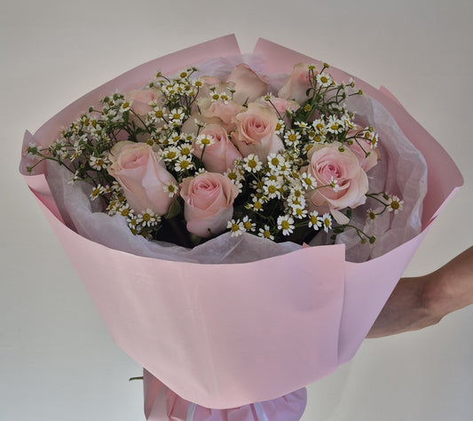Bouquet "Rosy Field" Roses