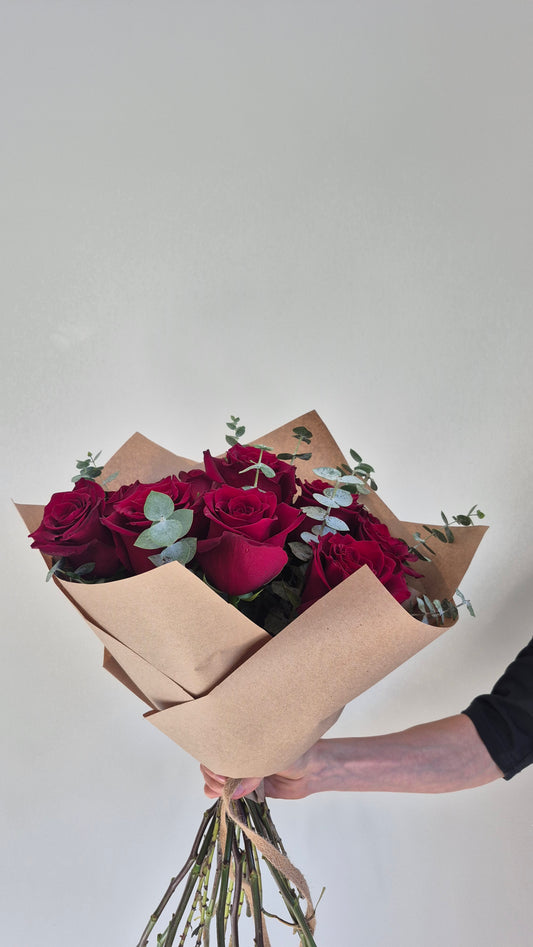 Bouquet "Red Forest" Red Roses