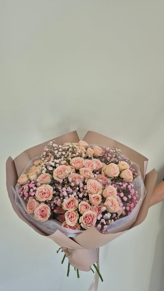 Bouquet "Bubble Gum" Spray Roses