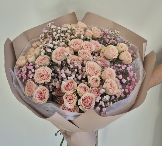Bouquet "Bubble Gum" Spray Roses