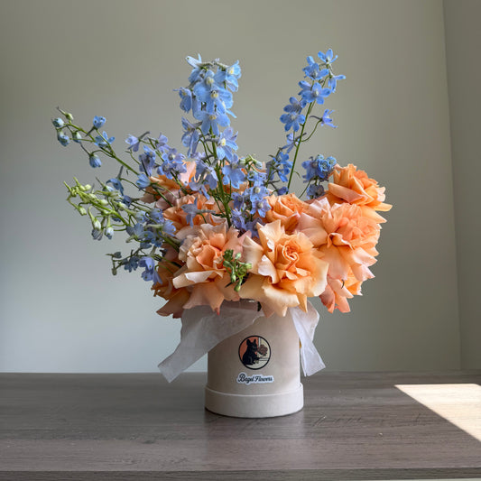 Basket "Secret Passion" French Roses