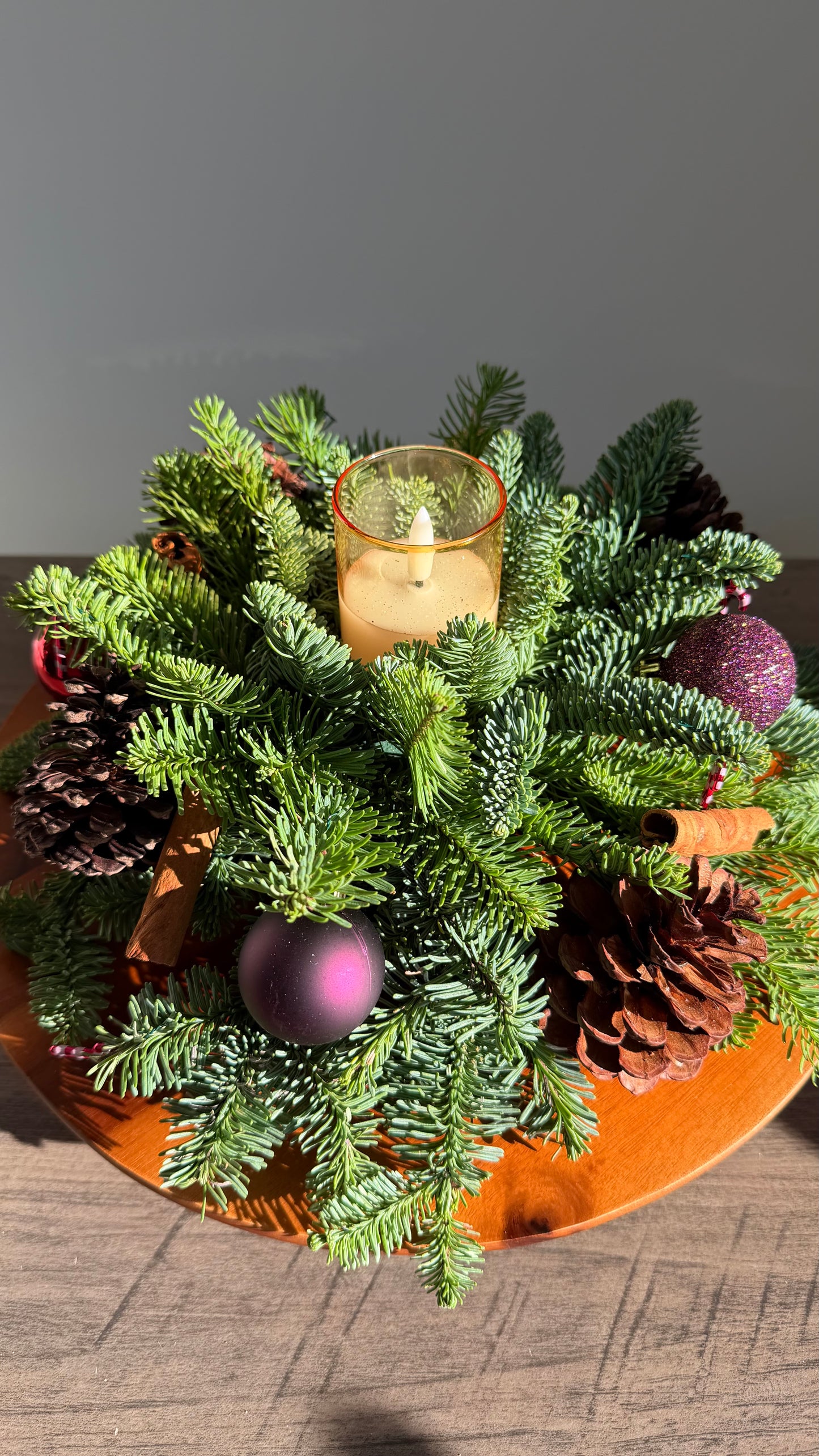 Evergreen Touch, evergreen branches