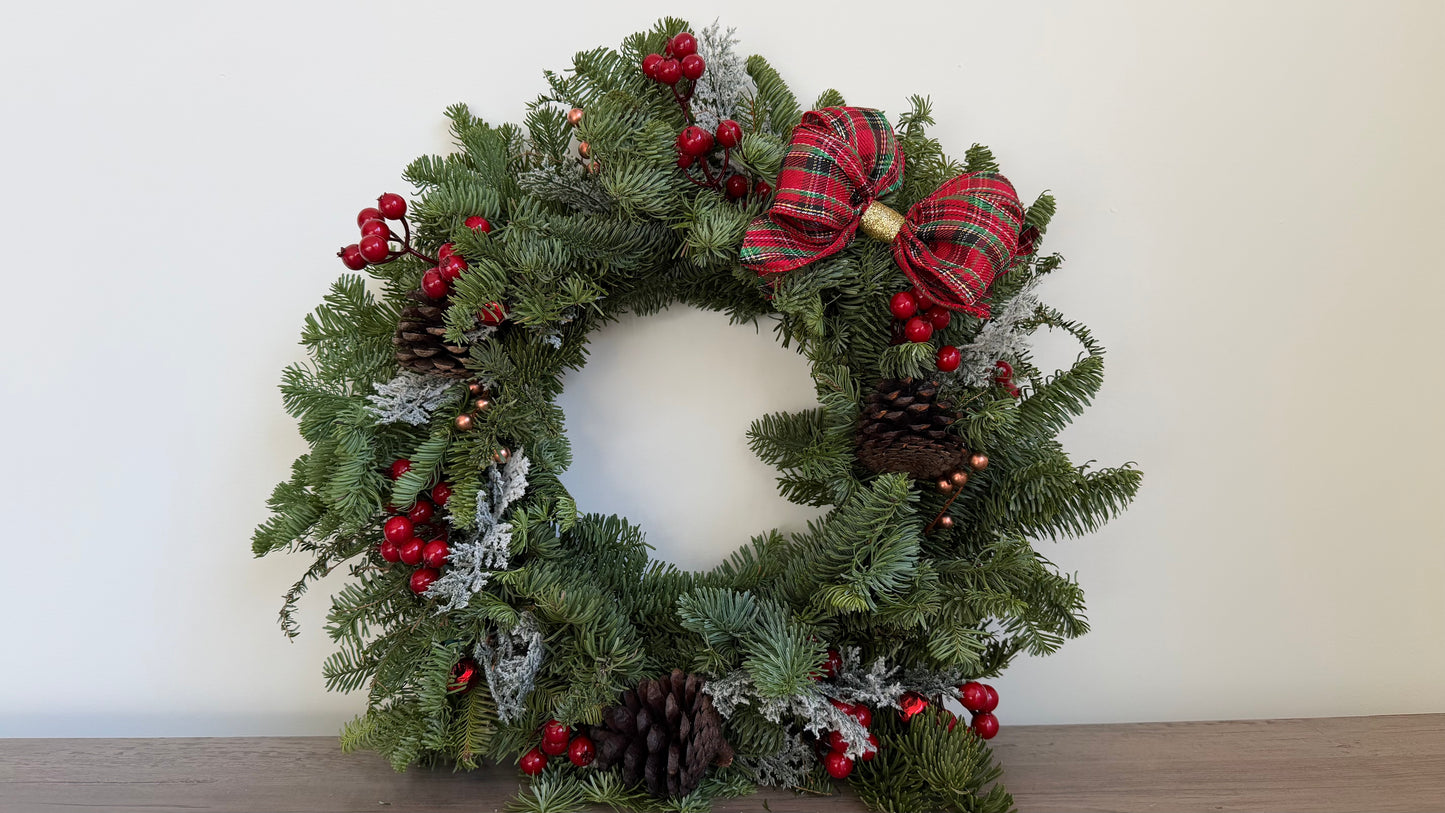 Magic of Winter, Christmas Wreaths