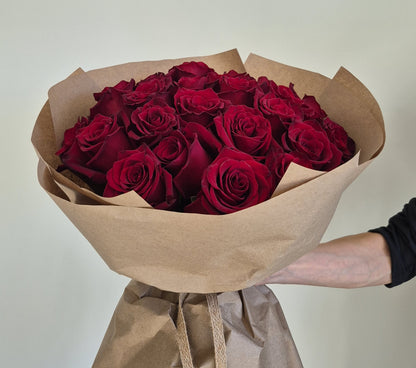 Bouquet "Scarlet Flame" Red Roses