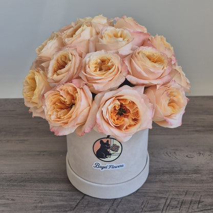 Basket "Garden Roses Vibe" Roses