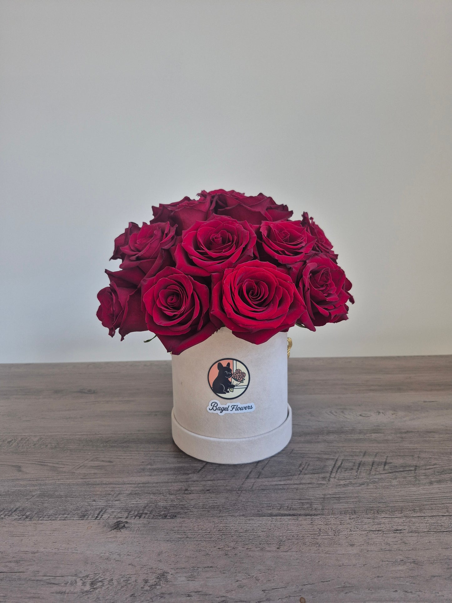 Basket "Love Capsule" Red Roses