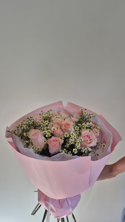 Bouquet "Rosy Field" Roses