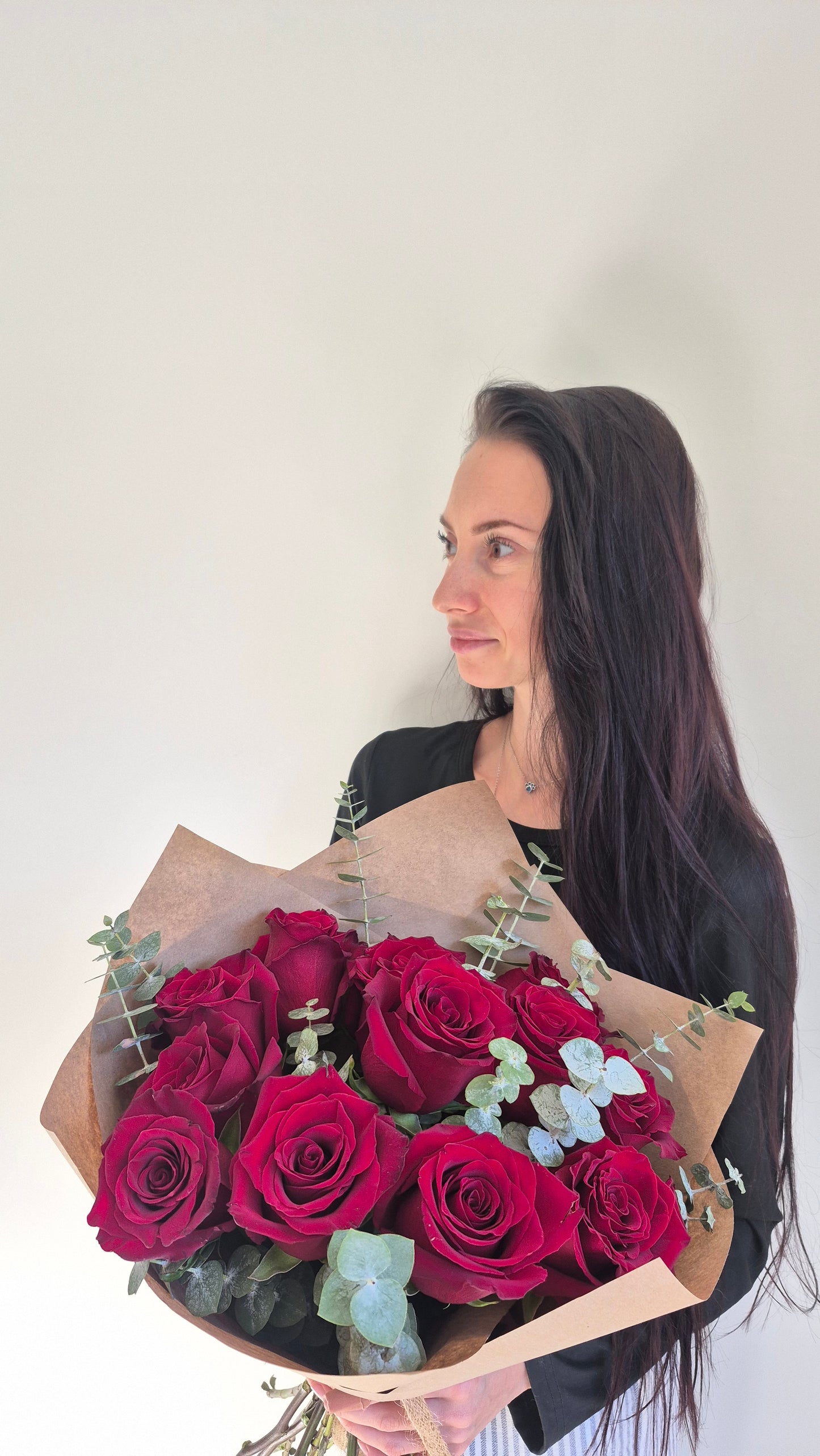 Bouquet "Red Forest" Red Roses