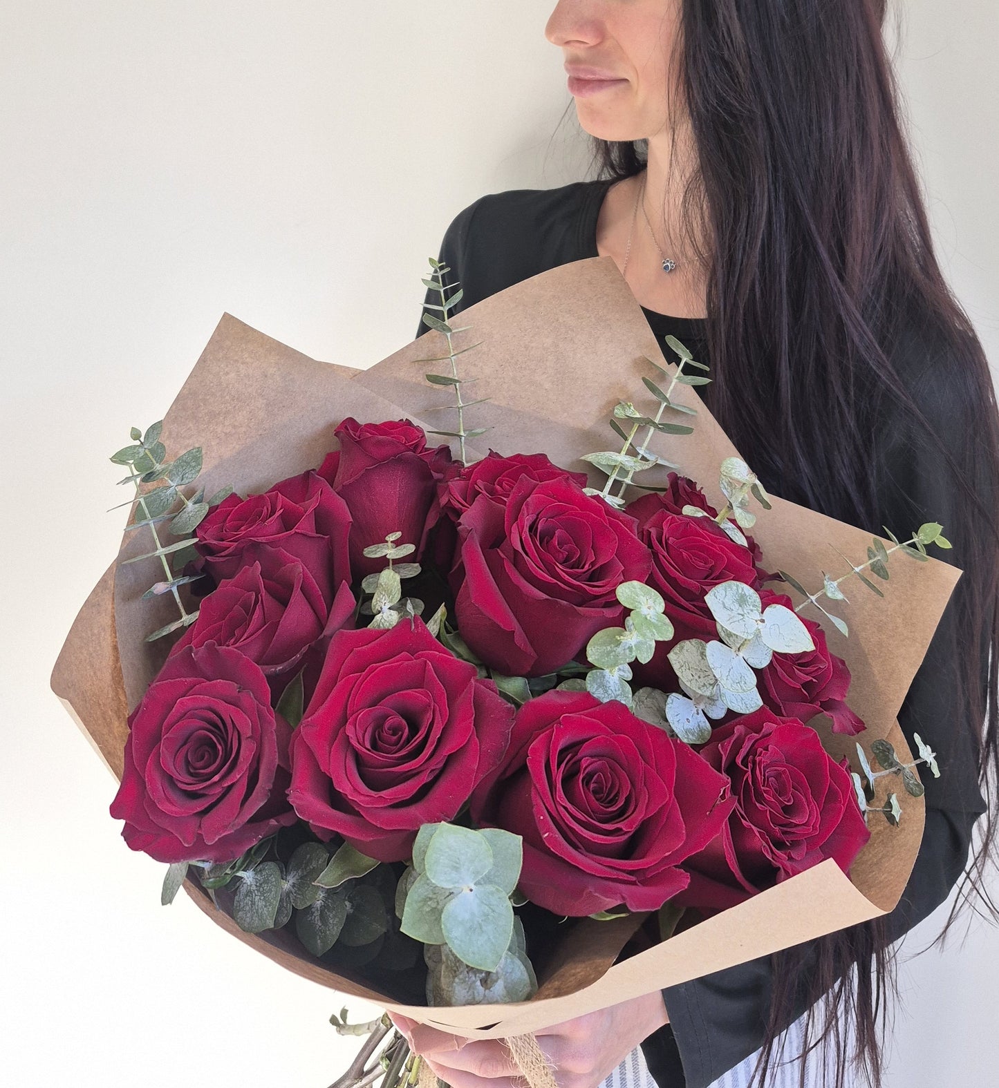 Bouquet "Red Forest" Red Roses