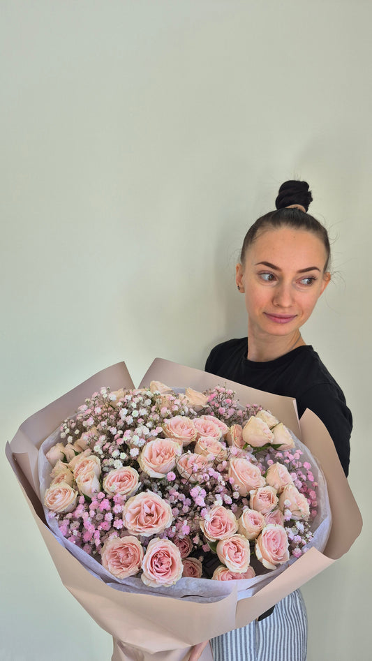 Bouquet "Bubble Gum" Spray Roses