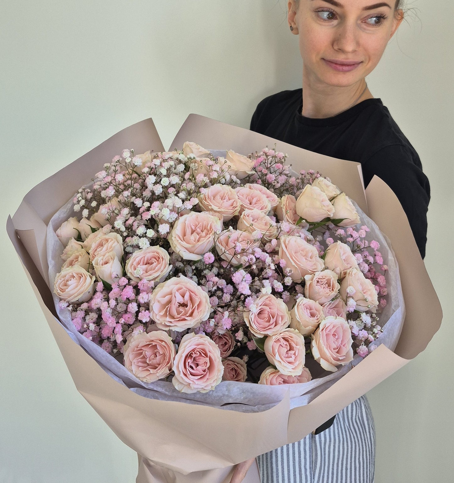 Bouquet "Bubble Gum" Spray Roses