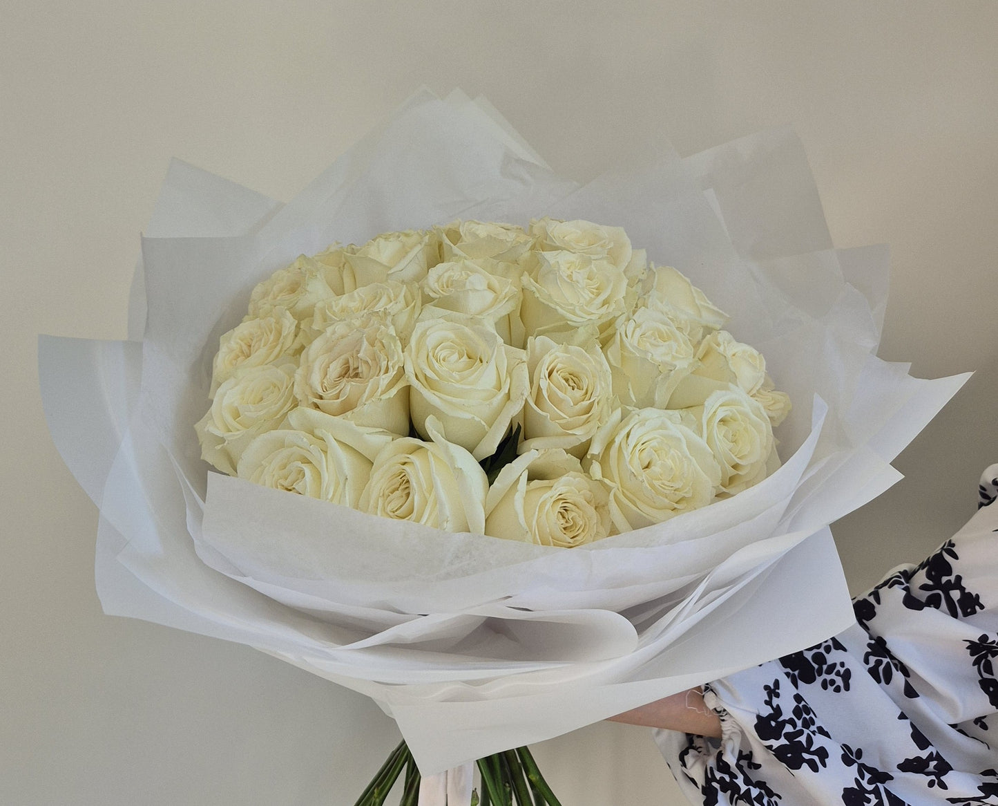 Bouquet "Pure Elegance" White Roses